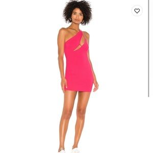 Superdown Maliya one shoulder dress